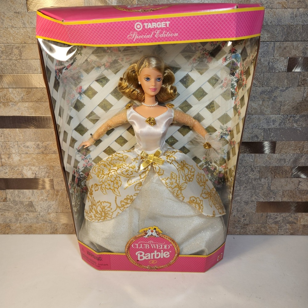 Mattel Club Wedd Barbie Target Special Edition 1998 Wedding Doll NIB 19833